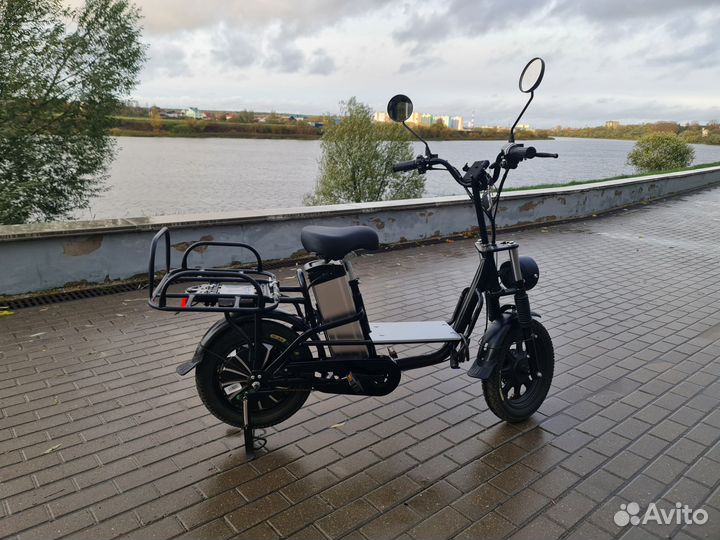 Электровелосипед Monstr Black 800w 61v21ah