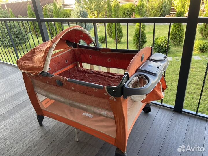 Детская кровать манеж