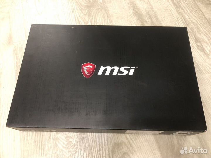 Игровой ноутбук msi