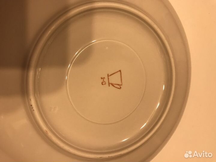 Блюдце большое, СССР 60-70 гг