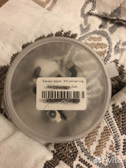 Камера фронтальная на iPhone 10 или X