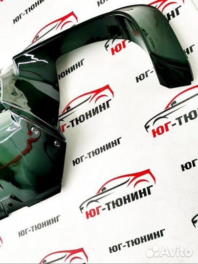 Задний диффузор BMW 5 series f10 M5 V-style