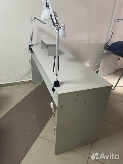 Стол с полками на 2 человека