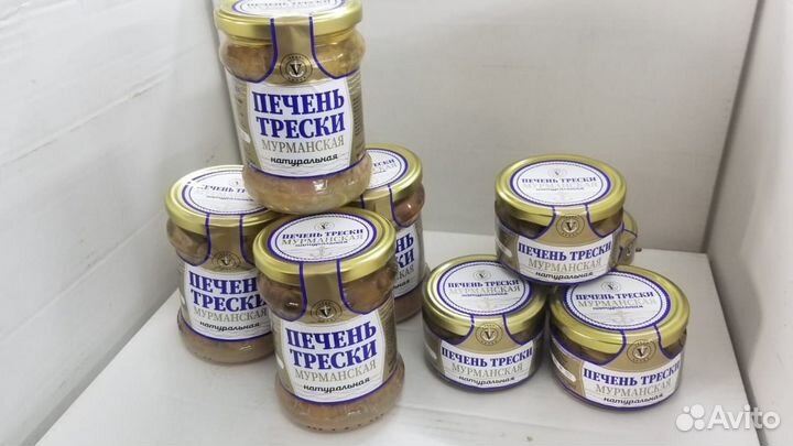 Печень Трески в стекле