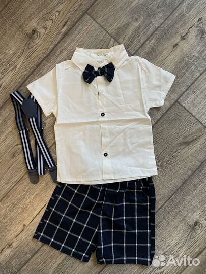 Костюм шорты и рубашка 110