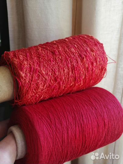 Пряжа кашемир с хлопком