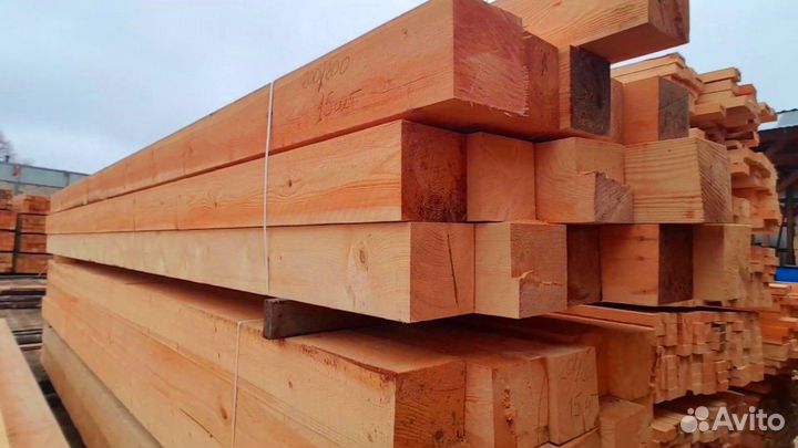 Строганный брус 90х90х6000мм, гост, опт