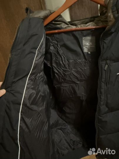 Пуховик мужской armani