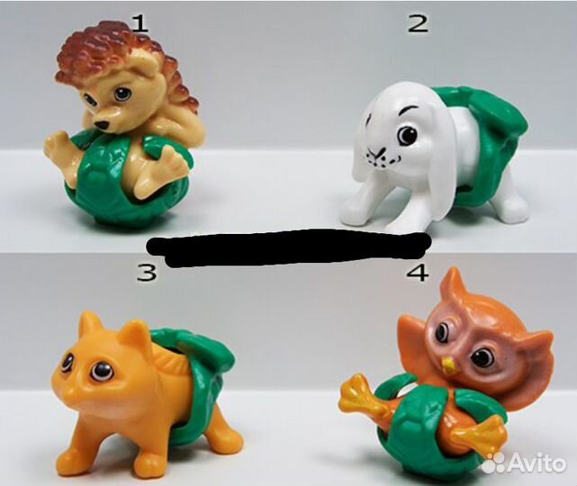 Фигурки животных из серий 2016 года