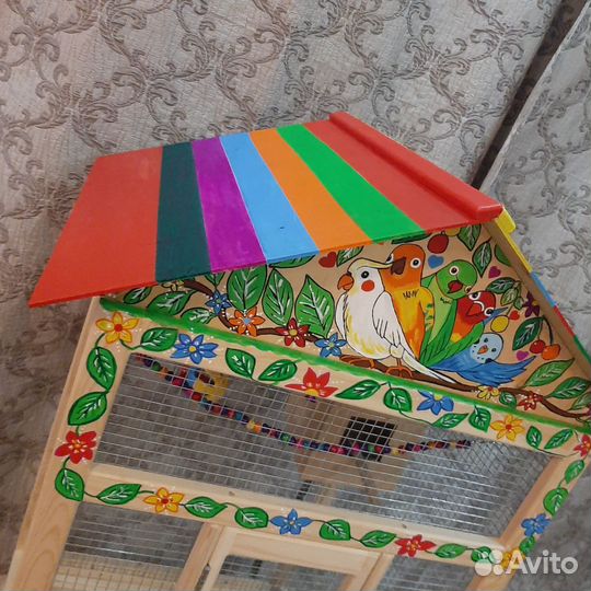 Клетка для попугая, Вольер для птиц