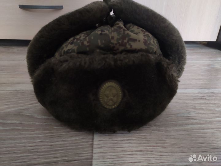 Шапка ушанка армейская