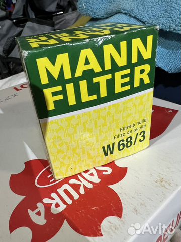Фильтр масляный mann W68/3