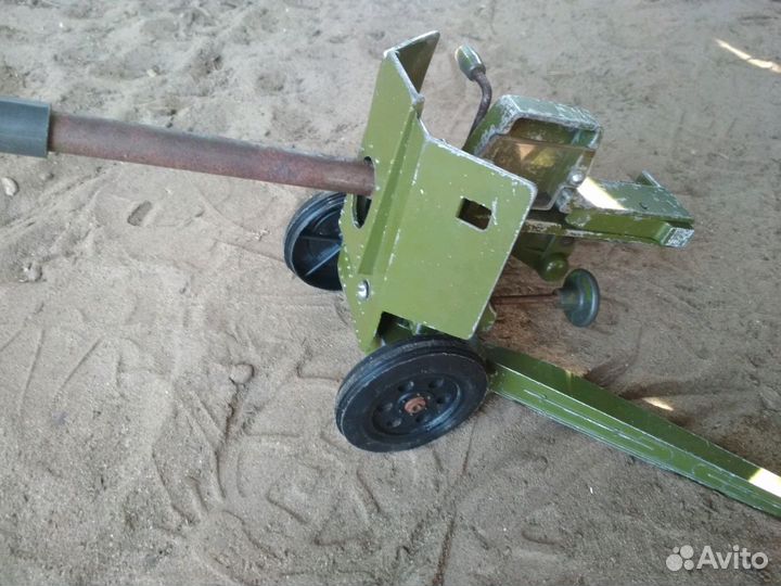 Советская детская игрушка пушка зис