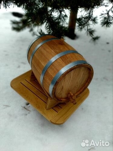 Бочка дубовая