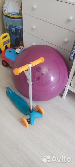 Самокат детский трехколесный kreiss