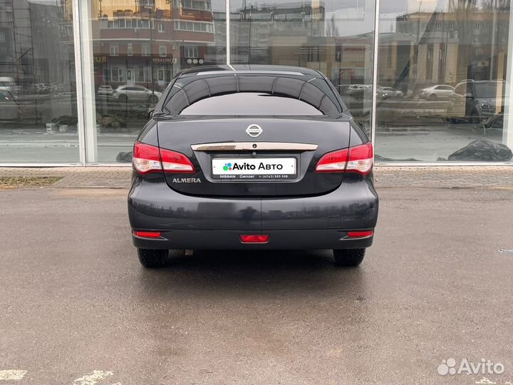 Nissan Almera 1.6 МТ, 2013, 125 000 км