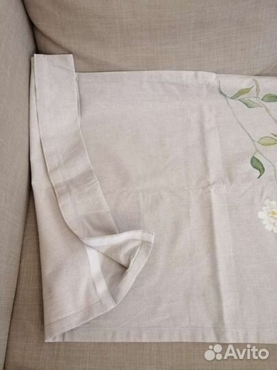 Японские шторы лен