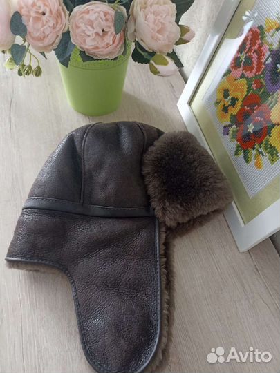 Новая меховая шапка-ушанка