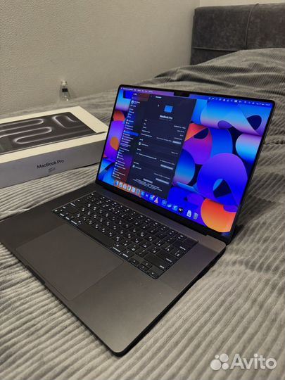 Macbook pro 16 2023 m3 pro 36 gb, 512 gb ssd