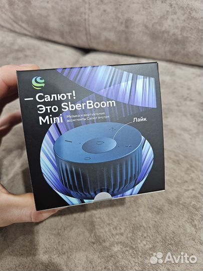 Колонка sber boom mini