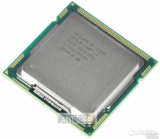 Процессор S1156 Intel Core i3-530 4 мощных потока