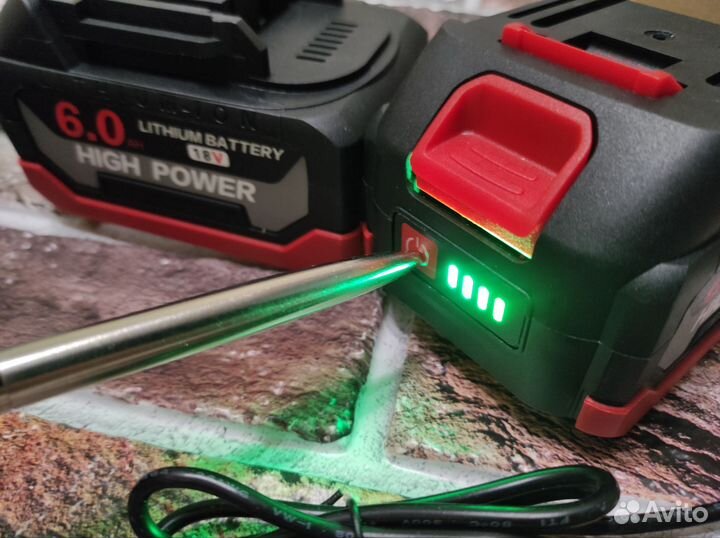 Комплект 2 АКБ 6Ач + Зарядное устройство новый