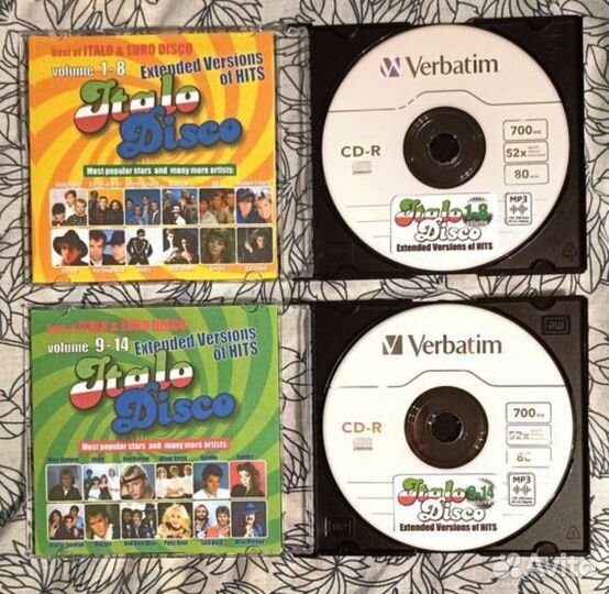 Italo-Euro Disco на 2CD