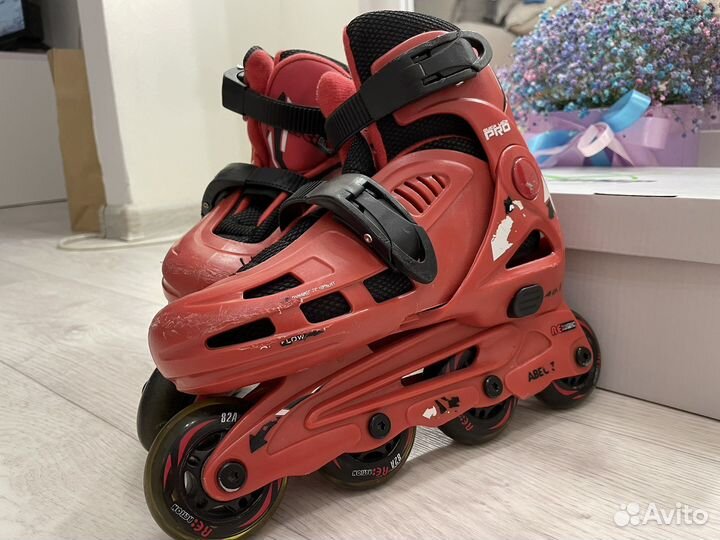 Роликовые коньки раздвижные 30-33 размер