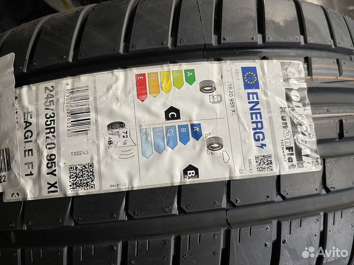 Goodyear Eagle F1 Asymmetric 5 245/35 R20 и 275/30 R20 Y