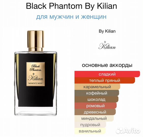 Kilian Black Phantom memento mori 50 ml Оригинал