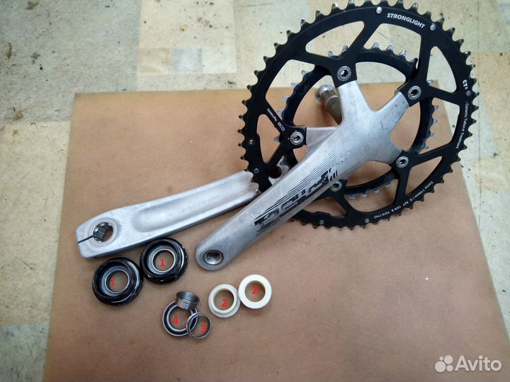 З/ч для шоссе/TT велосипеда Shimano/FSA и прочее