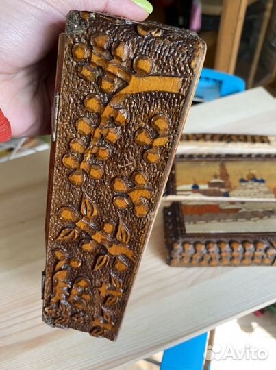 Старинные шкатулки под реставрацию