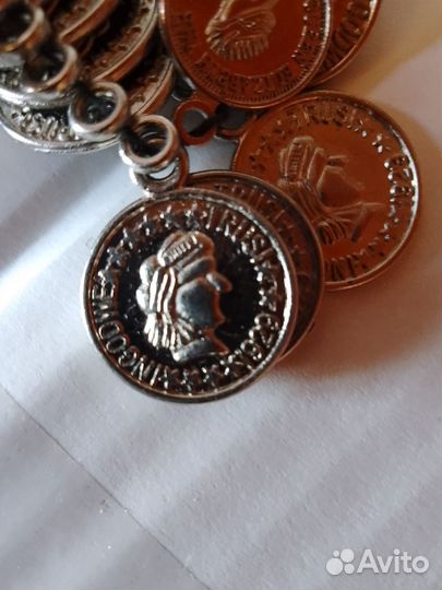 Монета - жетон с монисто ingodwe