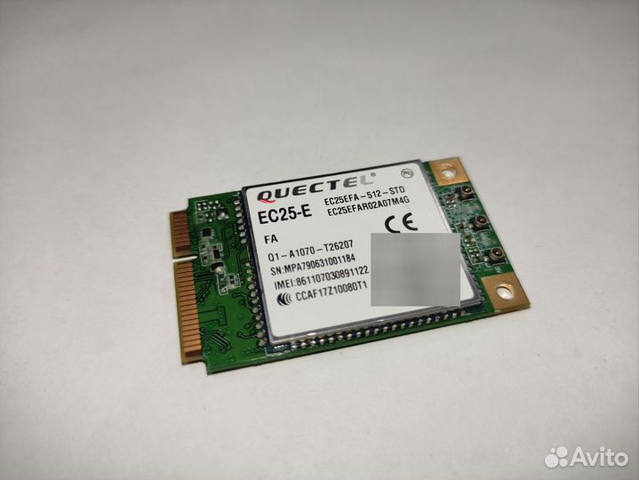 Модем 3G/4G Mini PCI-e Quectel EC25-E
