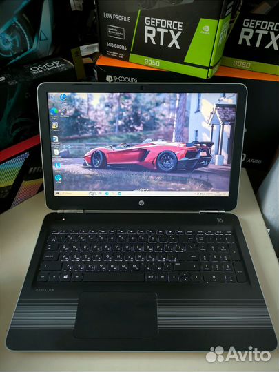 Ноутбук HP/ssd/опера 12/новый аккум