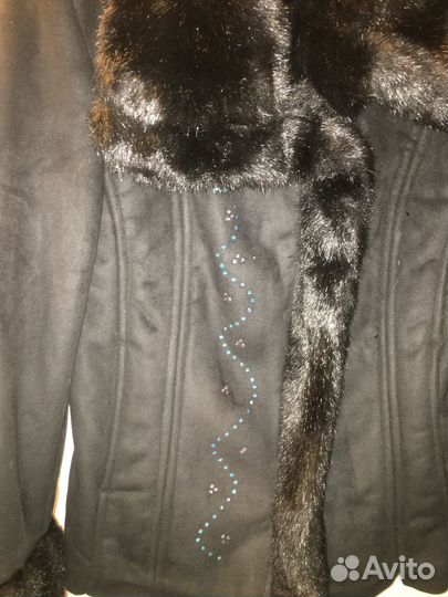 Дубленка искусственная женская. Бесплатно