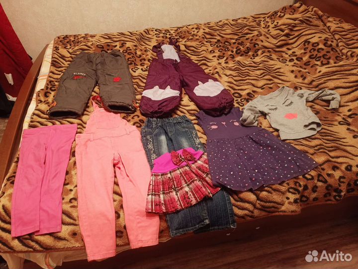 Вещи пакетом на девочку 4-5 лет