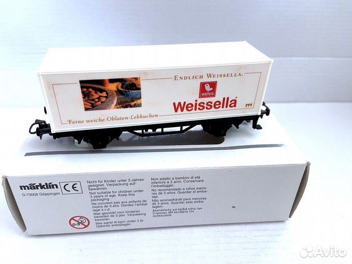 Грузовой вагон-контейнер Marklin H0 4482.101