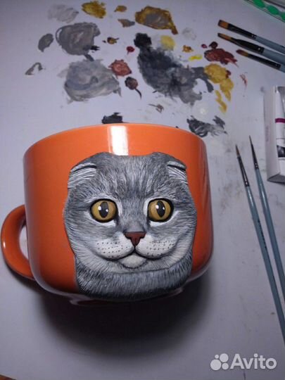 Кружка с питомцем для подарка