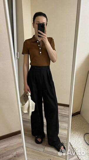 Футболка-поло топ H&M hm