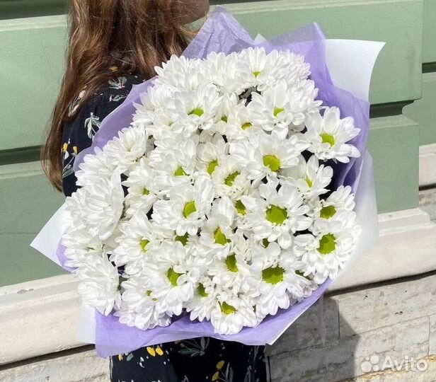 Букет из хризантем / Доставка цветов