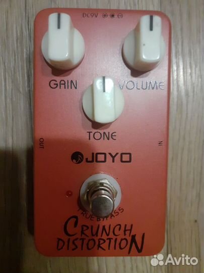 Гитарная педаль crunch distortion joyo JF-03