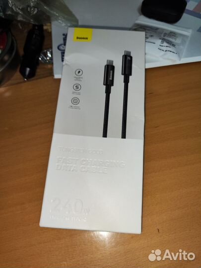 Baseus 240w type-c 1 метр