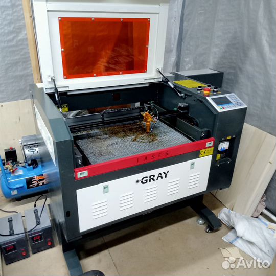 Лазерный станок со2,с чпу по дереву. бу