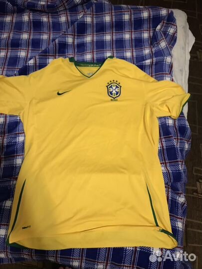 Майка сборной Бразилии по футболу. Brazil