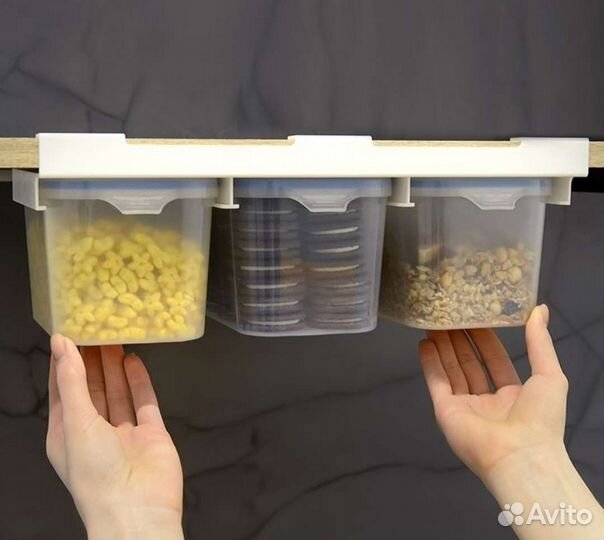 Набор контейнеров для сыпучих продуктов