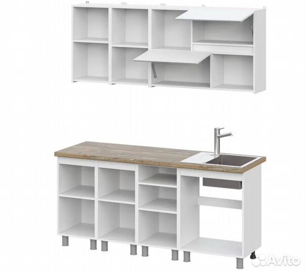 Кухонный гарнитур белый