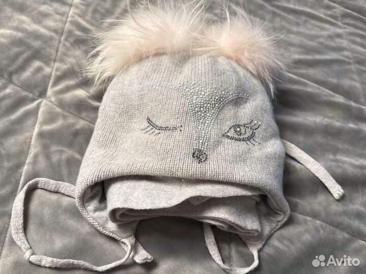 Зимняя шапка и шарф