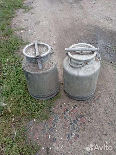 Фляга алюминиевая бу 40л