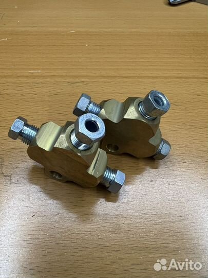 Тройник для тормозных трубок М10х1